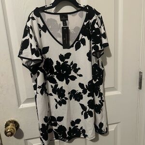 Worthington Women’s Floral Blouse New With Tags Size Small